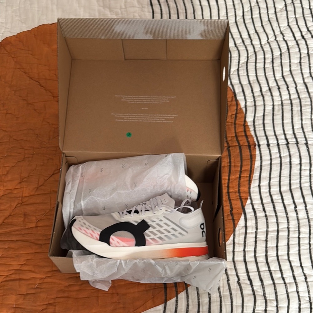 On Cloudboom Strike Shoes brand new with packaging never worn size 10